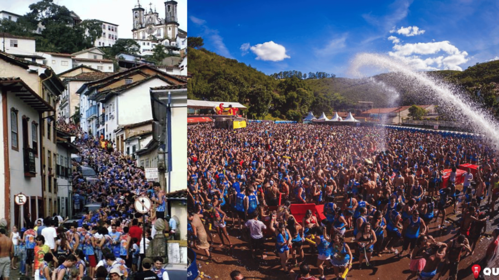 Carnival in Ouro Preto Brazil